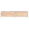Lit surélevé de jardin 199,5x40x39 cm bois de pin massif 