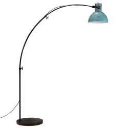 Lampadaire 25 W bleu délavé 150 cm E27 