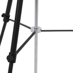 Lampadaire E27 Noir et doré 51 cm 