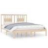 Cadre de lit Bois de pin massif 160x200 cm 