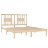 Cadre de lit Bois de pin massif 160x200 cm 