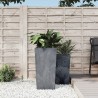 Jardinière et intérieur amovible gris 21/49 L PP aspect béton 