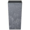 Jardinière et intérieur amovible gris 21/49 L PP aspect béton 
