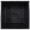 Jardinière et intérieur amovible gris 21/49 L PP aspect béton 