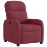 Fauteuil inclinable Rouge bordeaux Tissu 