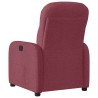 Fauteuil inclinable Rouge bordeaux Tissu 