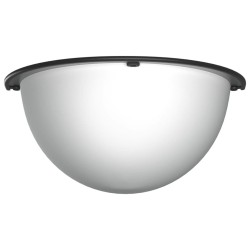 Miroirs de circulation en demi-dôme 2 pcs Ø40 cm Acrylique 