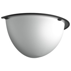 Miroirs de circulation en demi-dôme 2 pcs Ø40 cm Acrylique 