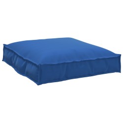 Ensemble de coussins de palette de 2 pièces en bleu royal en tissu Oxford 