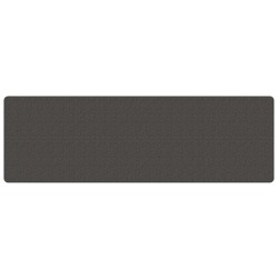 Tapis de couloir aspect sisal anthracite 80x250 cm 