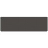 Tapis de couloir aspect sisal anthracite 80x250 cm 