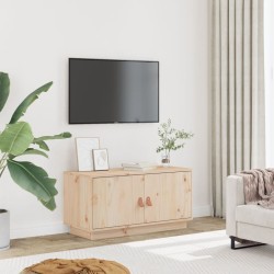 Meuble TV 80x34x40 cm Bois de pin massif 