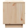 Meuble TV 80x34x40 cm Bois de pin massif 