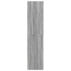 Armoire apothicaire sonoma gris 30x41x174,5cm bois d'ingénierie 