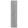 Armoire apothicaire sonoma gris 30x41x174,5cm bois d'ingénierie 