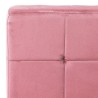 Chaise de relaxation 65x79x87 cm Rose Velours 