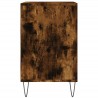 Armoire à chaussures Chêne fumé 102x36x60 cm Bois d'ingénierie 