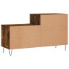 Armoire à chaussures Chêne fumé 102x36x60 cm Bois d'ingénierie 
