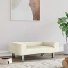 Lit pour chien crème 70x45x26,5 cm velours 
