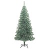 Sapin de Noël artificiel 300 LED&boules&neige floquée 240 cm 