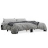 Cadre de lit sans matelas noir 180x200 cm 