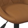 Chaise de bureau Marron Velours 