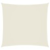 Voile de parasol tissu oxford carré 7x7 m crème 