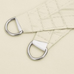 Voile de parasol tissu oxford carré 7x7 m crème 