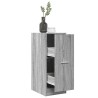 Armoire apothicaire sonoma gris 30x41x77,5 cm bois d'ingénierie 