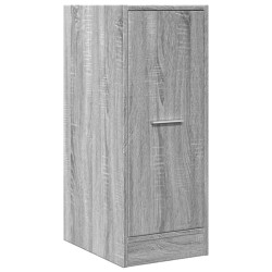 Armoire apothicaire sonoma gris 30x41x77,5 cm bois d'ingénierie 