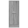 Armoire apothicaire sonoma gris 30x41x77,5 cm bois d'ingénierie 