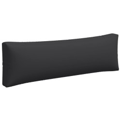 Coussins de palette lot de 3 noir tissu 