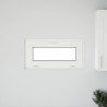 Fenêtre sous-sol RISOR 80x40 cm inclinable 2vitrages anthracite 