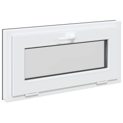 Fenêtre sous-sol RISOR 80x40 cm inclinable 2vitrages anthracite 