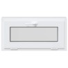 Fenêtre sous-sol RISOR 80x40 cm inclinable 2vitrages anthracite 