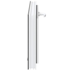 Fenêtre sous-sol RISOR 80x40 cm inclinable 2vitrages anthracite 