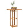 Table de bistro 75x75x110 cm Bois d'acacia massif 