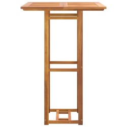 Table de bistro 75x75x110 cm Bois d'acacia massif 