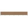 Paravent 6 panneaux Tissu 800 x 120 cm Taupe 