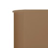 Paravent 6 panneaux Tissu 800 x 120 cm Taupe 