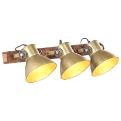 Lampe murale industrielle Laiton 65x25 cm E27 
