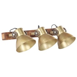 Lampe murale industrielle Laiton 65x25 cm E27 