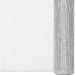 Écran en treillis Aluminium 112x2000 cm Argenté 