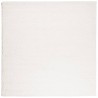 Tapis shaggy PAMPLONA poils longs moderne crème 160x160 cm 