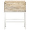 Table de chevet 40x30x50 cm Bois de manguier massif  