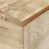 Table de chevet 40x30x50 cm Bois de manguier massif  