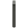 Pieds de table basse en forme de A 2 pièces Anthracite 60 x (42-43) cm Acier 