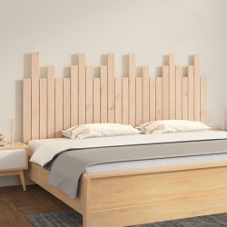 Tête de lit murale 166x3x80 cm Bois massif de pin 