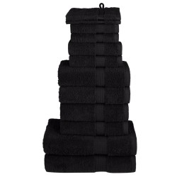 Ensemble de serviettes de qualité supérieure SOLUND 12 pcs bleu 