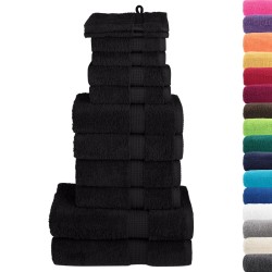 Ensemble de serviettes de qualité supérieure SOLUND 12 pcs bleu 